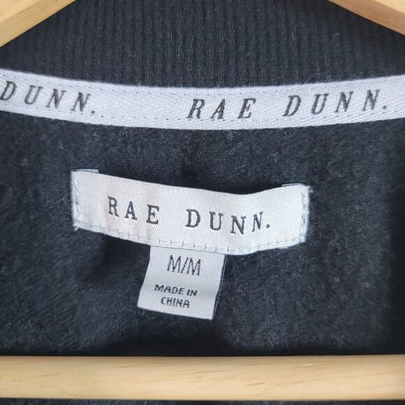 Rae Dunn Halloween Boo! Sweatshirt Black Medium Round Neck Pullover Long Sleeve - Picture 5 of 6